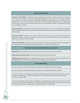 Modelo de atención a las violencias basadas en el género para clínica ...