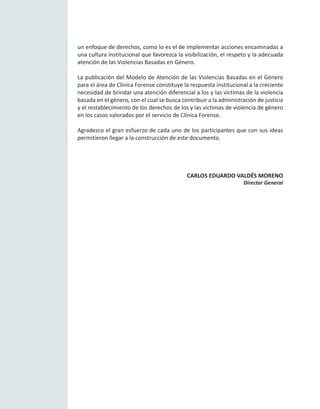 Modelo de atención a las violencias basadas en el género para clínica ...