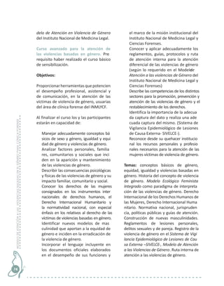 Modelo de atención a las violencias basadas en el género para clínica ...
