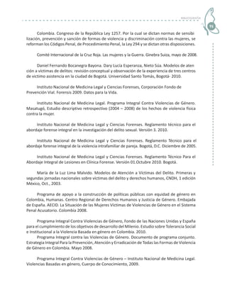 Modelo de atención a las violencias basadas en el género para clínica ...
