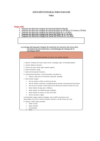 Modelo de atencion integral basado en familia y comunidad | PDF