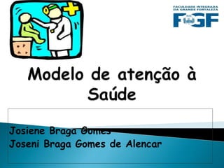 Josiene Braga Gomes
Joseni Braga Gomes de Alencar
 