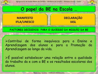 A integração dos resultados na Auto-avaliação da Escola.