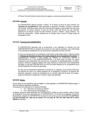 Modelo de contrato de obra civil | PDF
