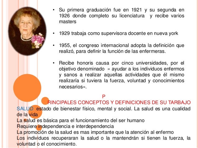 Modelo de cuidado de enfermería Virginia Henderson