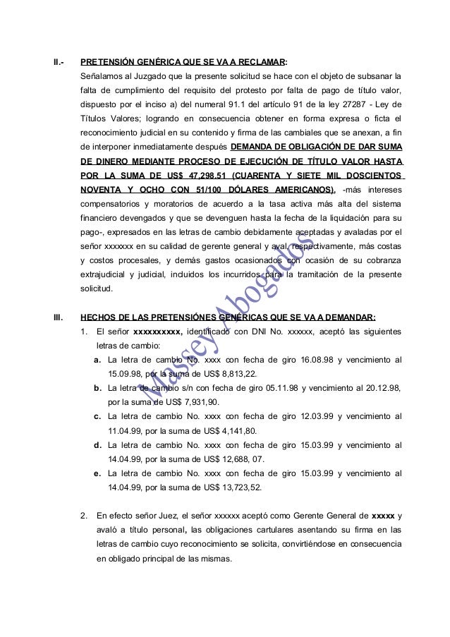 Modelo De Demanda De Actuacion De Prueba Anticipada