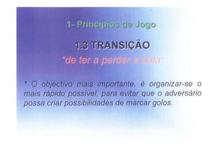 Modelo de jogo FCP - Mourinho