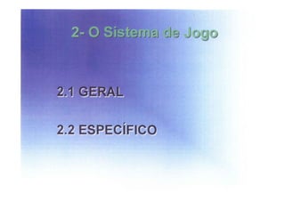 Modelo de jogo FCP - Mourinho