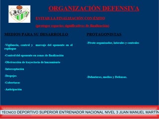 TÉCNICO DEPORTIVO SUPERIOR ENTRENADOR NACIONAL NIVEL 3 JUAN MANUEL MARTÍN
 