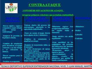 TÉCNICO DEPORTIVO SUPERIOR ENTRENADOR NACIONAL NIVEL 3 JUAN MANUEL MARTÍN
 