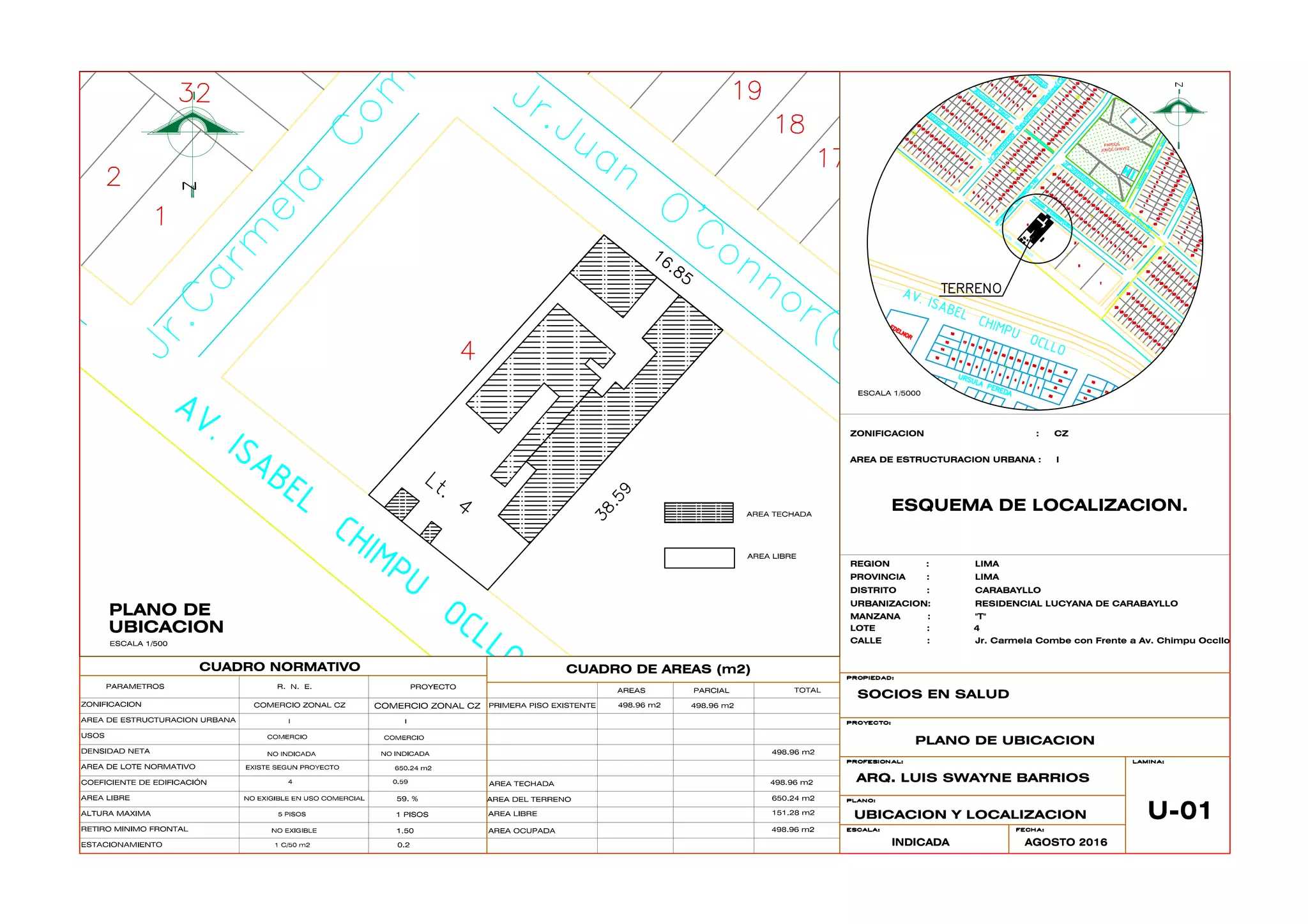 Modelo del plano de ubicacion recover layout1 | PDF