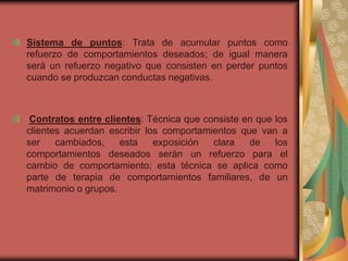 Modelo de modificacion de la conducta