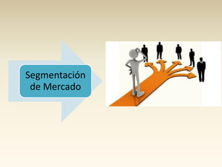 Segmentación
de Mercado
 