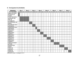 Modelo de plan de investigacion 2017