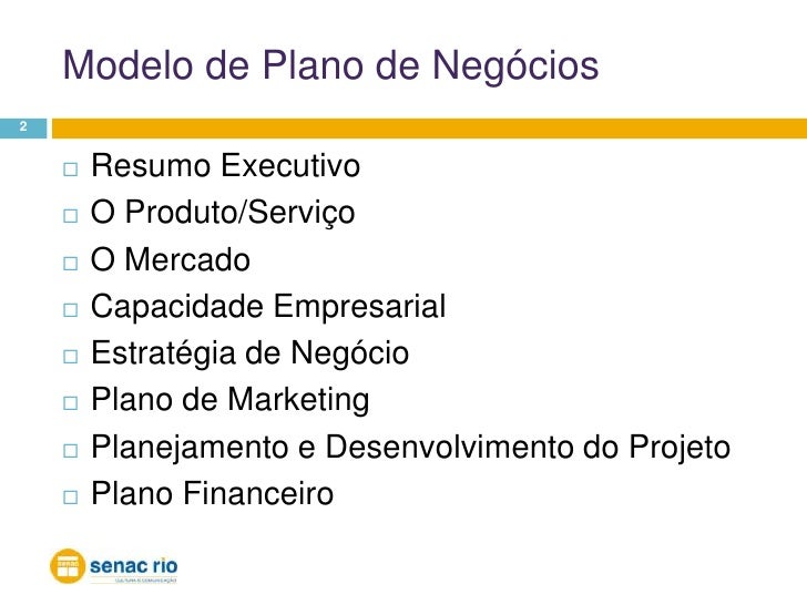 plano de negócios exemplo