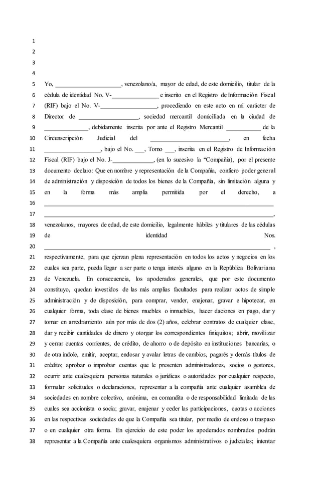 Modelo de poder general | PDF