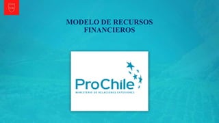 MODELO DE RECURSOS
FINANCIEROS
 