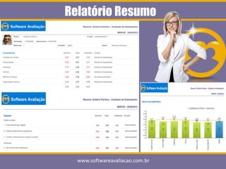 www.softwareavaliacao.com.br
Relatório Resumo
 