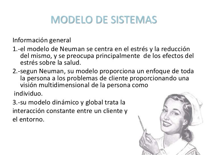 modelo de sistemas de neuman modelo de sistemas de neuman
