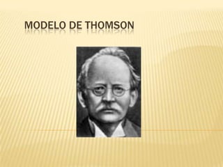 Modelo de Thomson 