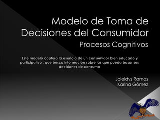 Modelo de toma de decisiones del consumidor(1)