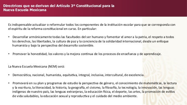 MODELO EDUCATIVO NUEVA ESCUELA MEXICANA
