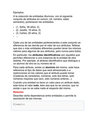 Modelo entidad relación