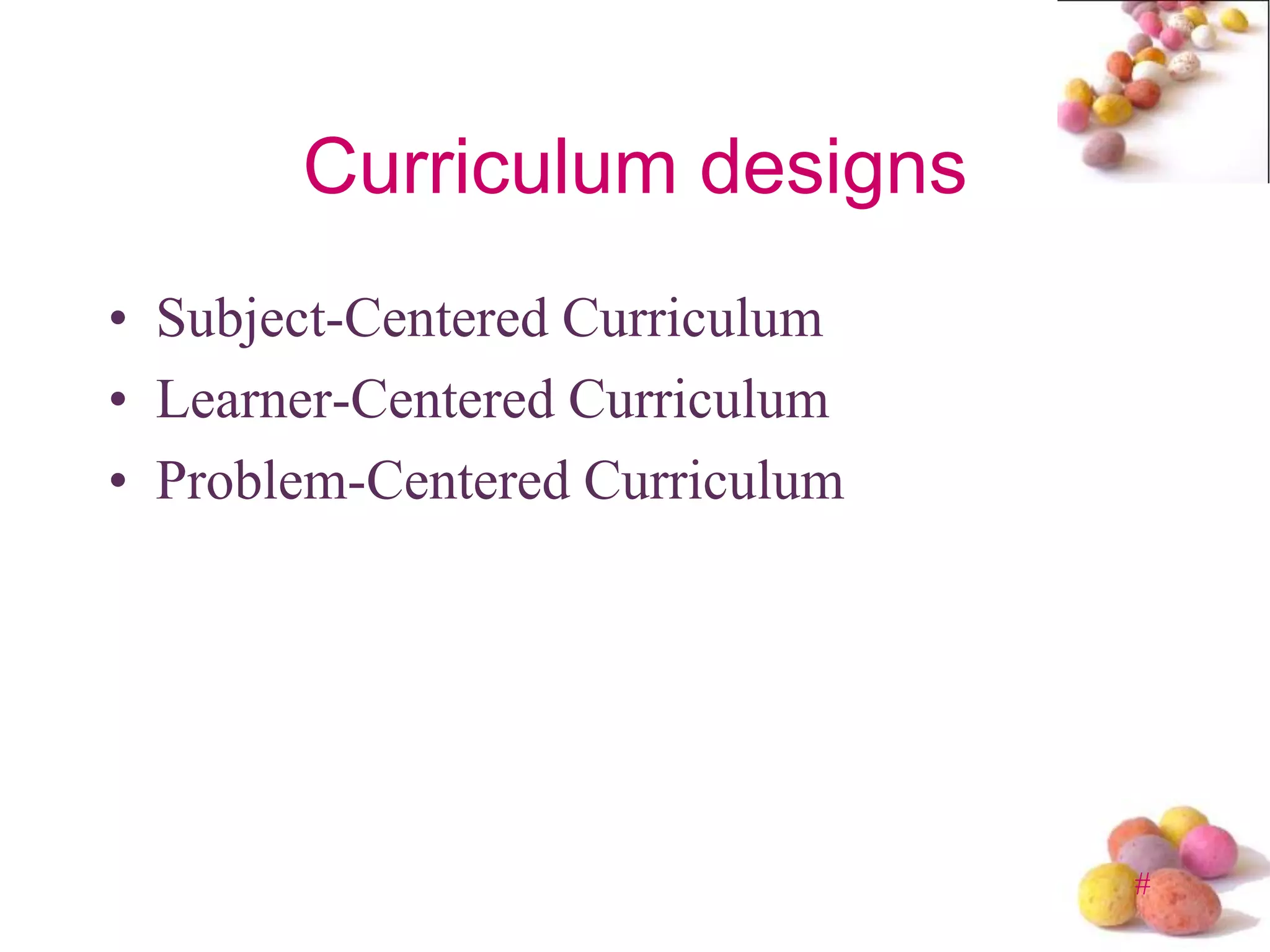 Models of curriculum dvelopment ppt