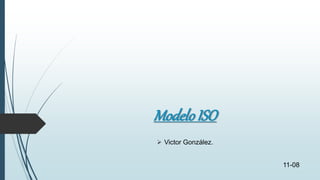 ModeloISO
 Victor González.
11-08
 