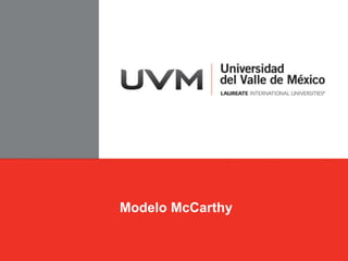 Modelo McCarthy
 