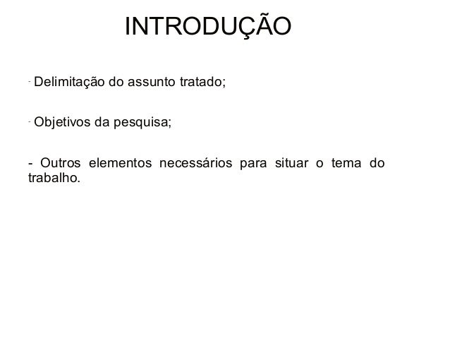 Monografia modelo abnt