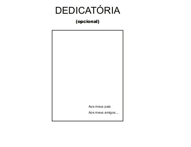 Exemplo monografia abnt