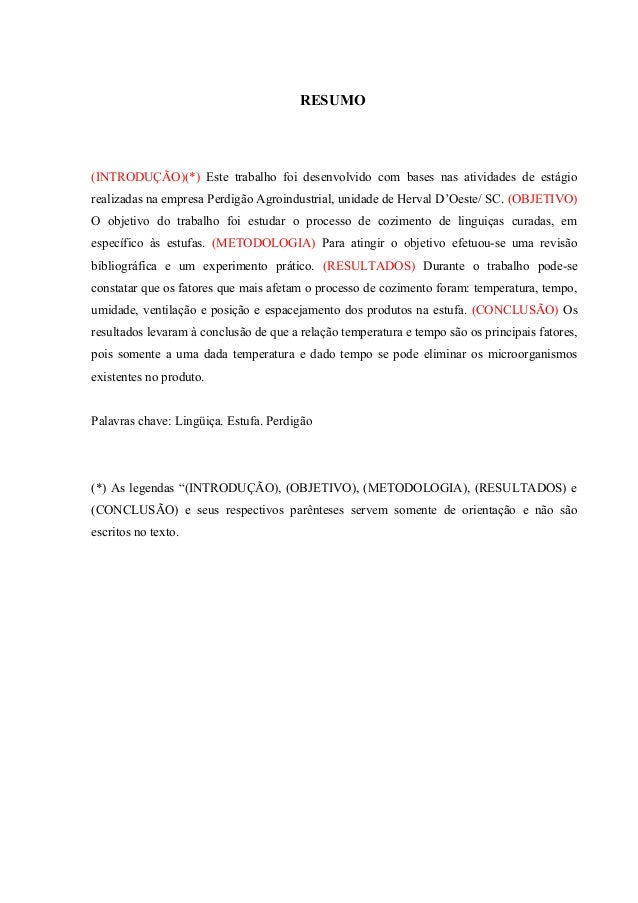 Introdução relatório exemplo Introdução relatório exemplo