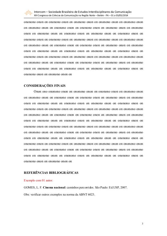 Metodologia de artigo