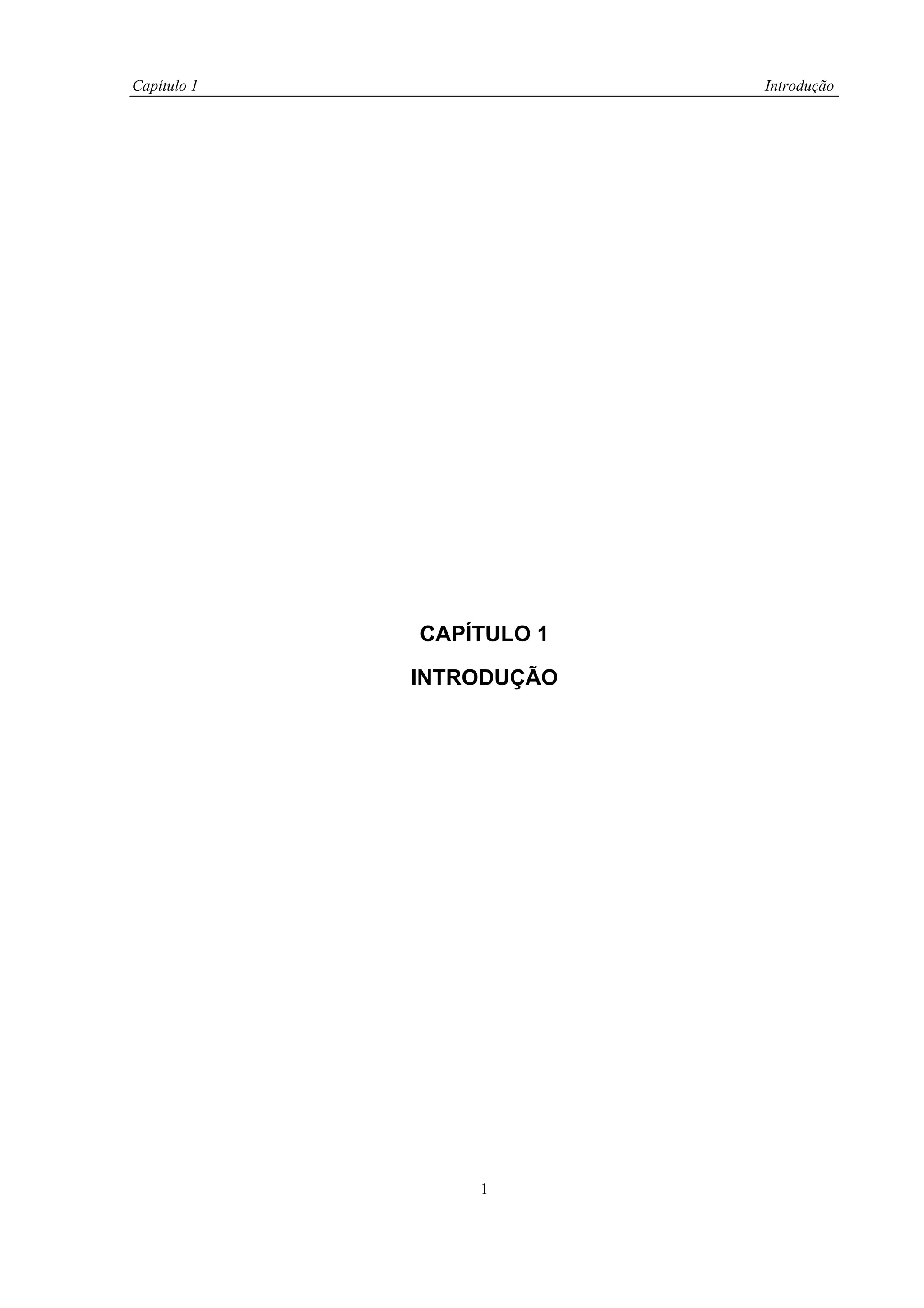 Capítulo 1                Introdução




             CAPÍTULO 1

             INTRODUÇÃO




                 1
 