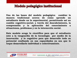 Modelo pedagogico