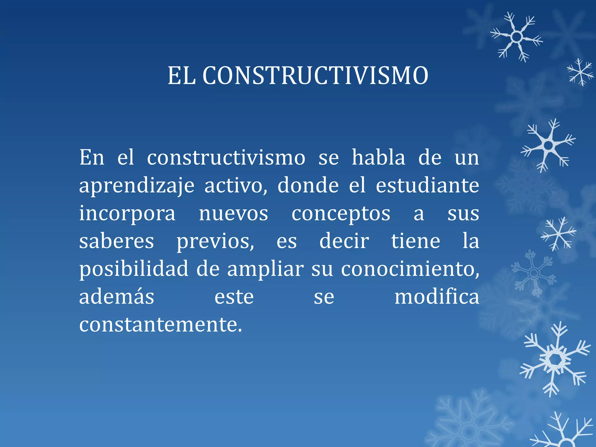Modelo pedagogico constructivista | PPTX