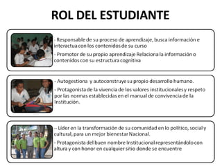 ROL DEL ESTUDIANTE 