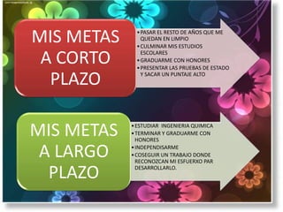Metas Postescolares Modelo pedagogico institución educativa liceo de santa librada ...