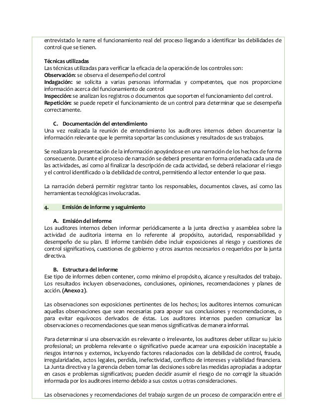 Modelo Plan De Auditoria 2018 I Guerrero