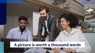 A picture is worth a thousand words
 