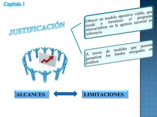 ALCANCES LIMITACIONES
 