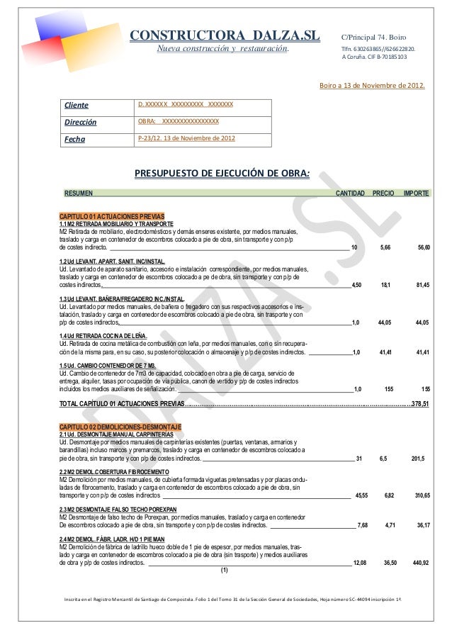 Modelo presupuesto dalza pdf