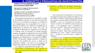 II. CONCEPTOY PREGUNTAS DE INVESTIGACIÓN
 