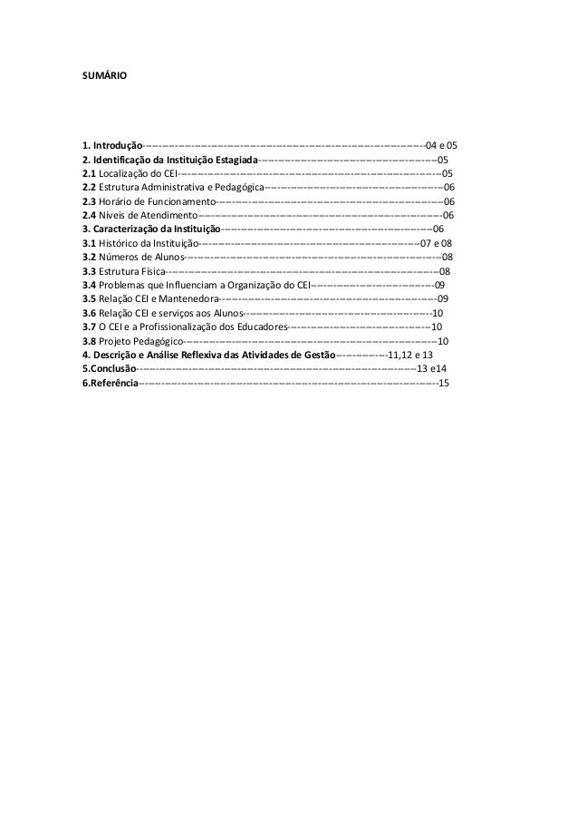 Relatorio ciencia politica