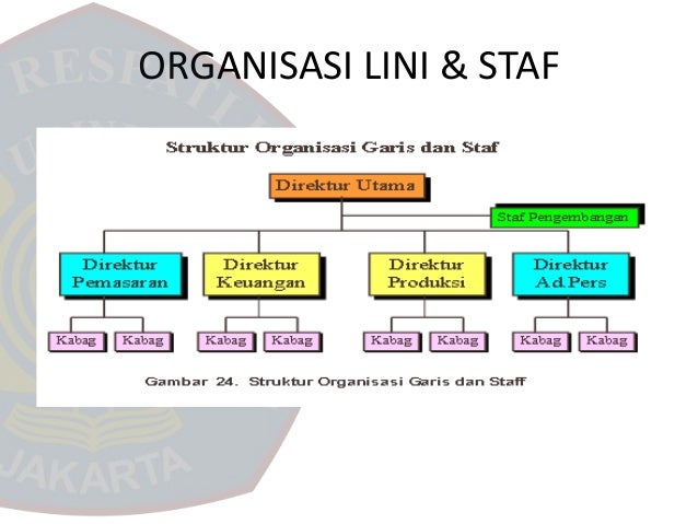 Struktur Organisasi Garis Dan Staf