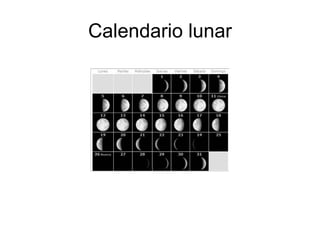Calendario lunar
