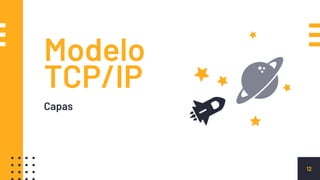 Modelo
TCP/IP
Capas
12
 