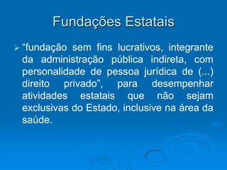 Gerencialismo.As 3 formas históricas de administrar o EstadoGerencial ou Nova gestão pública (newpublic management):pressupõe a reforma burocrática – corpo de servidores públicos profissionais com capacidade e mandato legal para, subordinados aos políticos,  administrar o Estado;