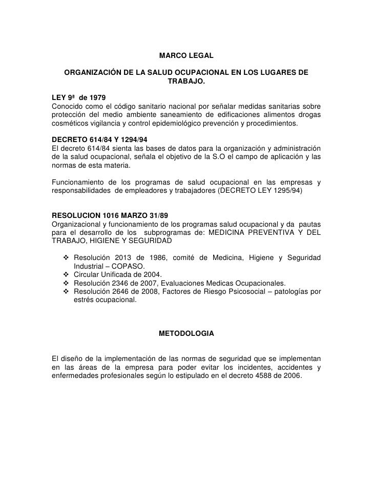 modelo salud ocupacional carta de recomendaciones de trabajo